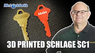3D Printing: Creating Schlage Keys with Precision and Ease