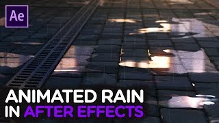 Animated Rain in After Effects - Tutorial