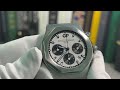 my first gp and it s a panda chronograph girard perregaux laureato unboxing