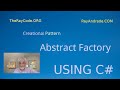 C# Abstract Factory Design Pattern Explained | UML Diagram, Code Example & SWOT Analysis