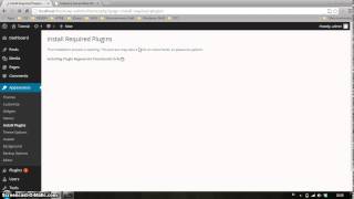 Install Required Plugin