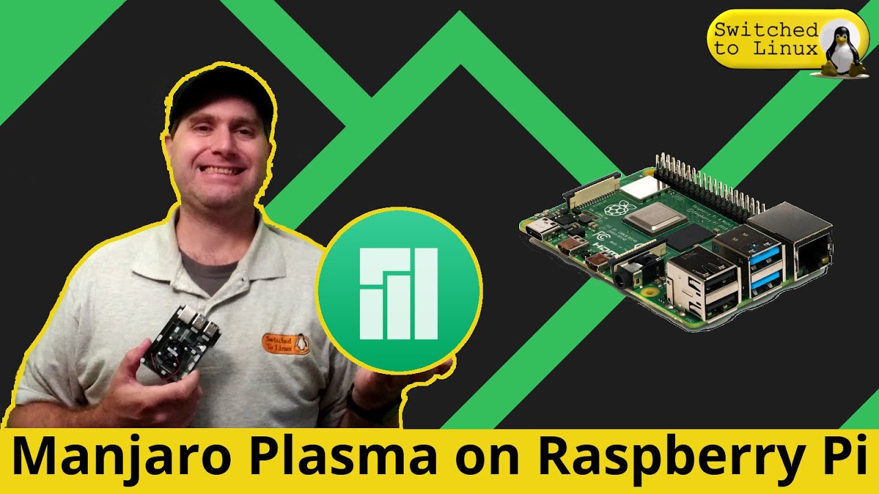 Manjaro Plasma On Raspberry Pi - YouTube