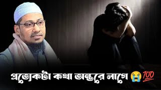 প্রত্যেকটা কথা অন্তরে লাগে 😭💯 আনিসুর রহমান আশরাফী ওয়াজ