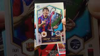 Trophy Triumph Messi 🏆 Topps Match Attax 24/25 #football #soccer #messi #ronaldo