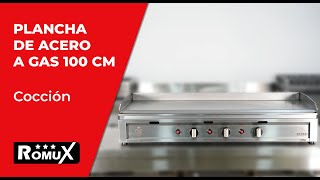 Plancha de Acero a Gas 100 cm 'Romux'