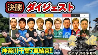 【G3小田原】決勝!!南関7車vs即席2車の結果はこちら!!