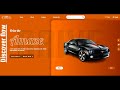 Car Landing Page design | HTML | CSS | Bootstrap 5 | Owl Carousel