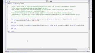 Microsoft Visual Basic 2008 Express Edition Basic Login Form (Part 1)
