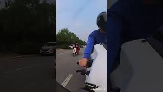 车帅不帅看回头率就知道了带着insta360去骑车 我的骑行日常 骑机车出门的回头率有多高