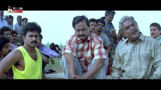 Police Finishes Doctor | Sindooram Movie | Ravi Teja | Sanghavi | Brahmaji | Mango Telugu Cinema