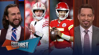 49ers ‘against all odds’ vs. Chiefs, Purdy downplays game-manger label | NFL | FIRST THINGS FIRST