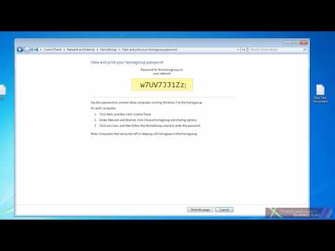 Windows 7 - How To Set Up A Homegroup Network Windows 7 - How To Set Up A Homegroup Network