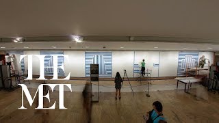 Time-Lapse: Installation of Sol LeWitt at The Met, Days 4-6