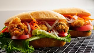 Best Oyster Sandwich | How to make Oyster Po’ Boy Sandwich | Louisiana Sandwich