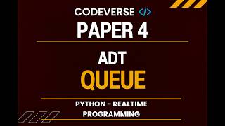 Queues in Python | A2 Computer Science | Enqueue & Dequeue Explained