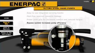 Enerpac Ultima Steel Hand Pump