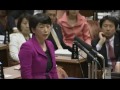 h26.03.10 参議院 予算委員会 社会民主党 福島みずほの質疑