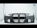 🚘 front bumper for bmw 3 series f30 f31 non lci u0026 lci 2011 2018 conversion to g80 m3 design