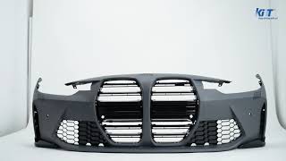 🚘 Front Bumper for BMW 3 Series F30 F31 Non LCI \u0026 LCI (2011-2018) Conversion to G80 M3 Design