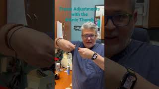 using the #bionicthumb for #eyeglass adjustments #opticaljedi #eyewear #eyecare #optical #optician