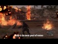 mgs5 mission 20 how to kill man on fire fast voices phantom pain