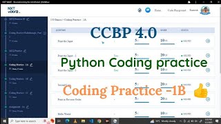 Python coding Practice-1B | NXT Wave | #nxtwave #ccbpacademy #coding #ccbpintensive #python #ccbp