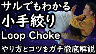 サルでもわかるループチョーク 小手絞りのやり方 初心者向けにガチで徹底解説【LoopChoke】