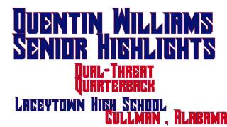 Quentin Williams (DT-QB) Senior Highlights