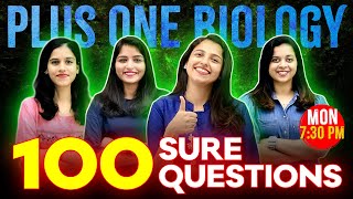 Plus One Biology Public Exam | 100 Sure Questions | Exam Winner Plus one