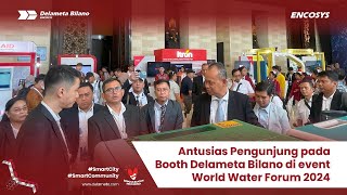 Antusias Pengunjung pada Booth Delameta Bilano di event World Water Forum 2024