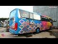 celebes bus jalan jalan ke garasi po. putra jaya di makassar