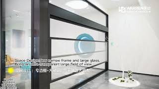 Warren Modern Insulated Power Lift Glass Window