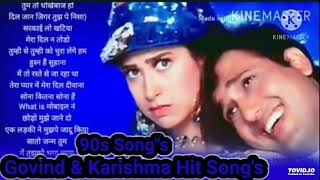 Govinda And Karishma Kapoor Songs || 90s Hit's Songs || Govinda,    Karishma || Jukebox