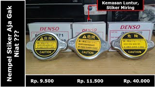 Berburu Spare Part Palsu | Tutup Radiator Denso Toyota Kijang Kapsul / Kijang Super / Carry /Starlet