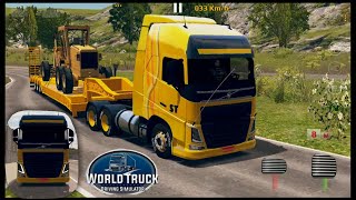 World Truck Driving Simulator - GamePlay #19 (Volvo FH \u0026 Oversized Trailer)