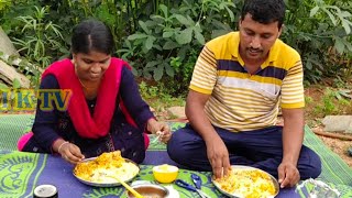 2kg Biryani eating challenge || MKTV VLOGS #MKTV VARSHINI #VLOG - 64