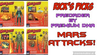 A look at the preorder for Mars Attacks figures by Premium DNA.