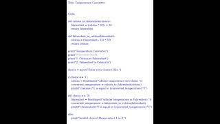 Temperature Converter (Python Code)[datasciencecookie.com]