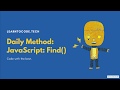 The Daily Method: JavaScript Array.prototype.find()