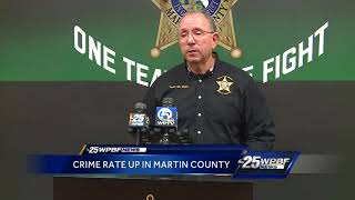 Crime Rate Up In Martin County