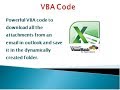 VBA code - Download all attachments from outlook emails and save into the folder