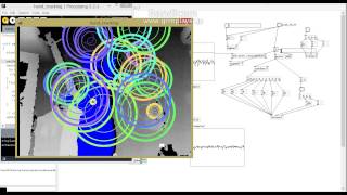 processing×puredata×kinect