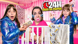 Viramos BABÁ da MAMÃE BEBÊ por 24 hrs ! Será que conseguimos?