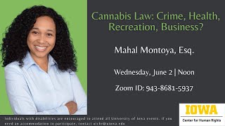 Cannabis Law: Crime, Health, Recreation, Business?