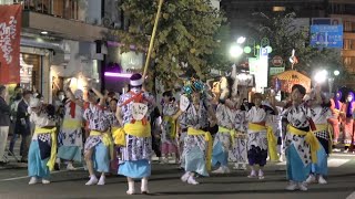 【4K】みちのく阿波おどり in 山形 ④もっけ連（青森） 2022.10.08