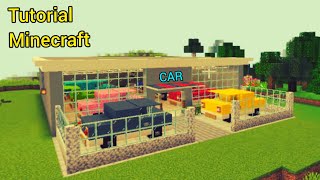 Tutorial Minecraft: Como fazer Concessionária de Carros ( How to Make a Car Dealership )