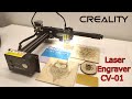 Creality CV-01 Carving Machine  , Portable Laser Engraver -unbox,assemble and test (Creality3d.shop)