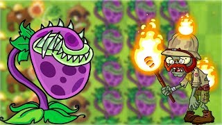 Plants vs Zombies 2 Primal Destroyed The Game with Chomper Max Level in PVZ 2 Gameplay
