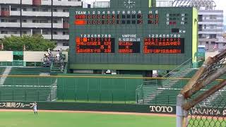 沖学園vs福大大濠 7回裏福大大濠1点返す（20180722全国高校野球南福岡大会準決勝）