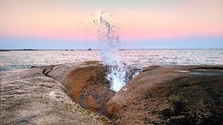 Bicheno Blowhole, Tasmania, Australia